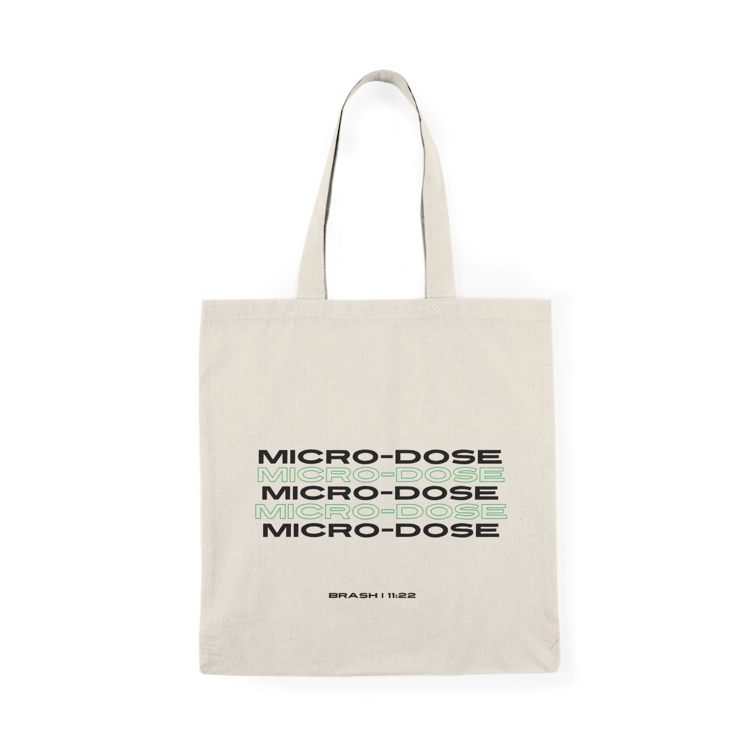 Micro-Dose | Natural Tote Bag